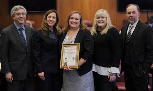 CA Distinguished School Award 